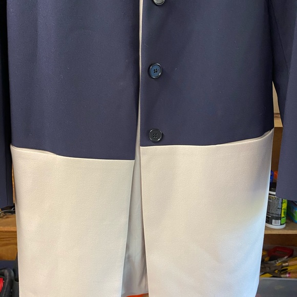 [Ann Taylor] Two toned coat - Picture 4 of 7